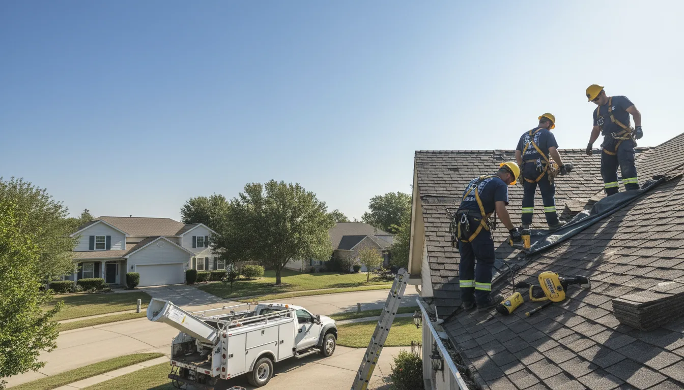 Emergency Roof Repair in Arrowsmith, IL near me